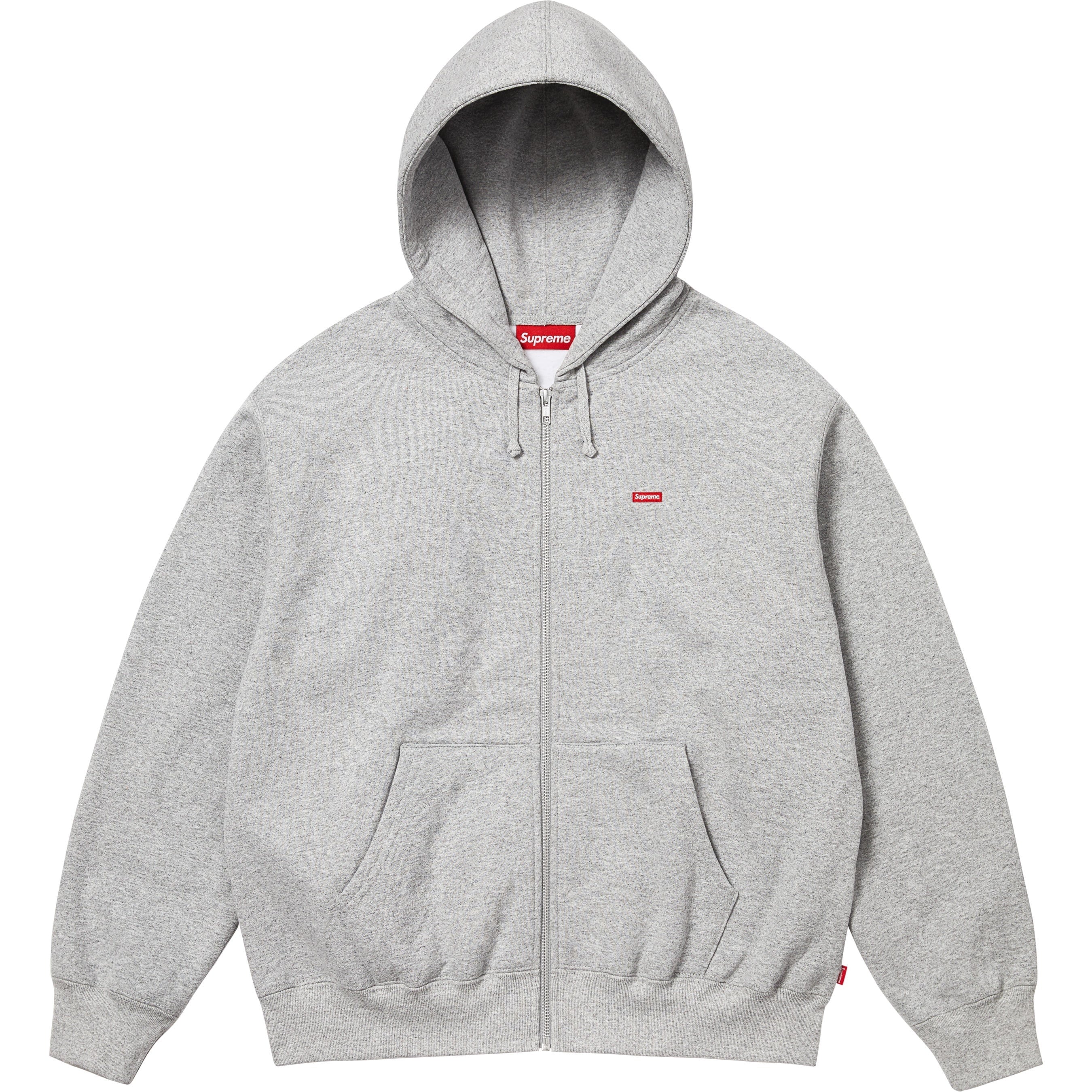 Small Box Zip Up Hooded Sweatshirt view 10